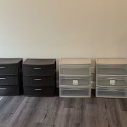 Plastic Storage Drawers