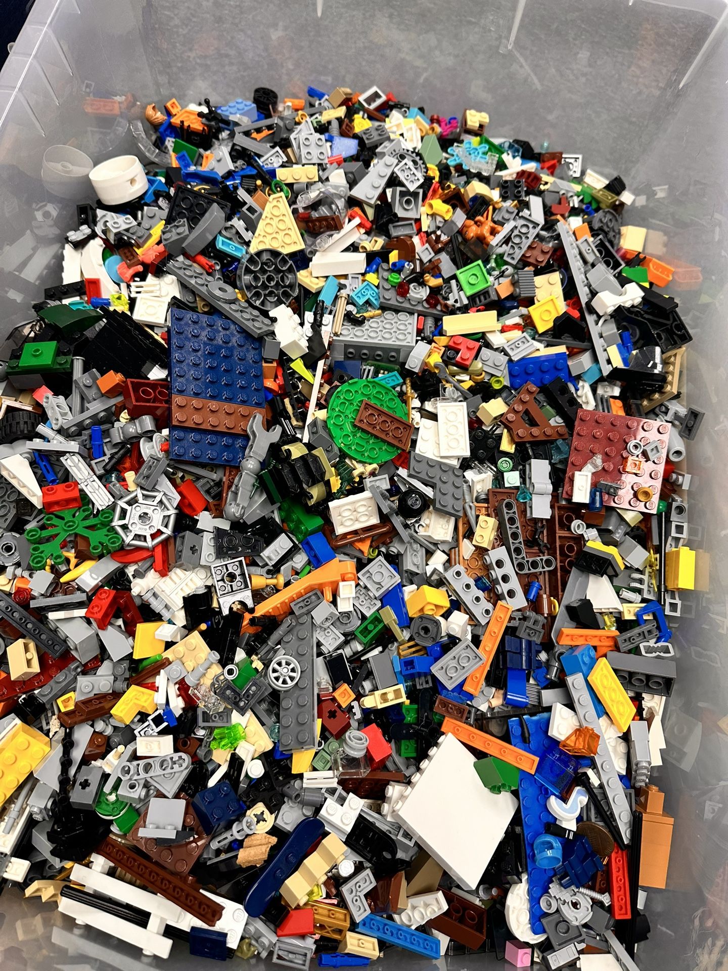 Lego Mixed Lot 22 Pounds With Mini Figures
