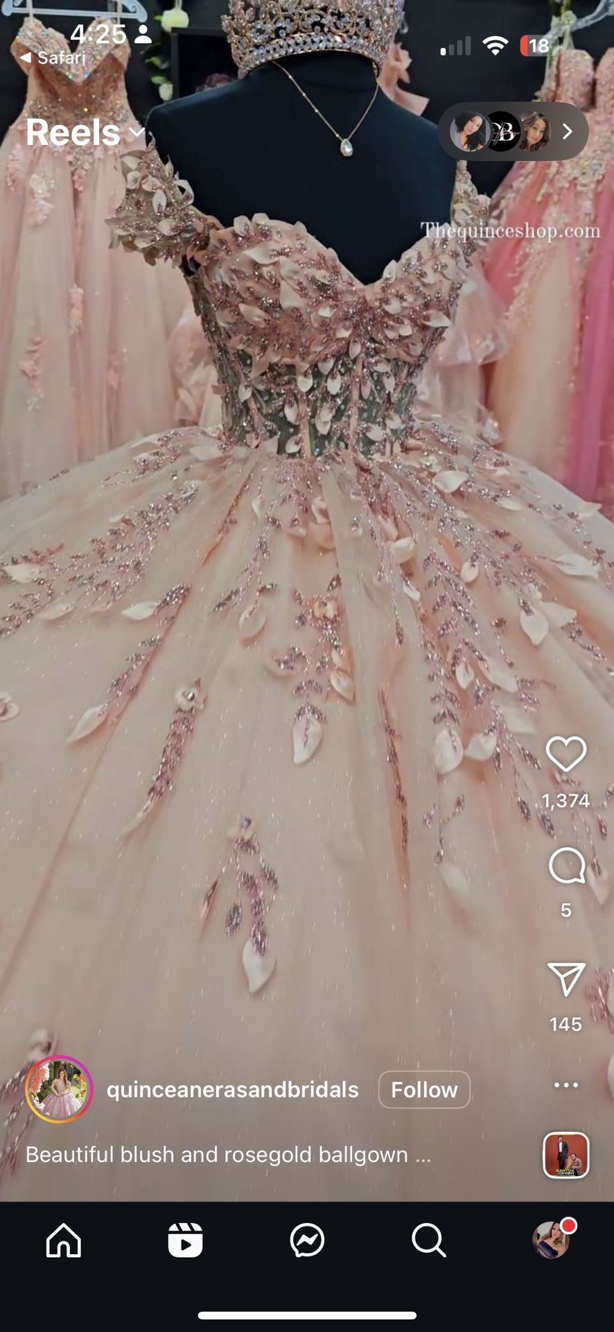 Sweet 16 Quince Dress
