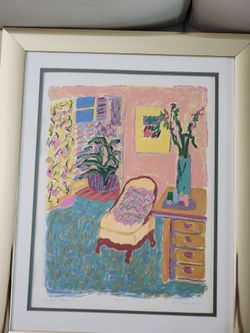 SWEET CHAIR BY ARTIST PAT HIDSON 