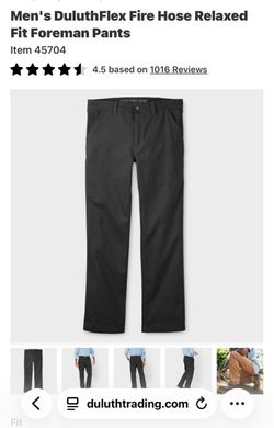 Duluth Trading DuluthFlex Fire Hose Foreman Pants