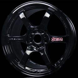 Rays Gramlights 57DR Gloss Black Wheels - 18x10.5 +22 5x114.3