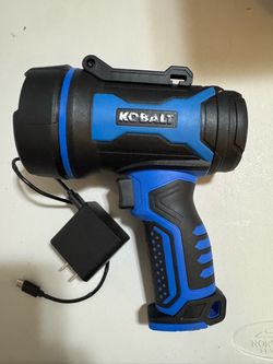Kobalt Rechargeable LED Spotlight Flashlight