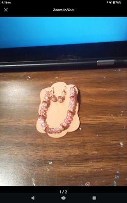 Earrings And Bracelets Set 