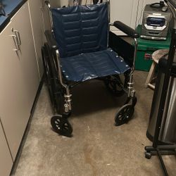 Wheelchair Blue