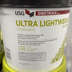  USG Sheetrock Brand - 4.5 gal. UltraLightweight Ready-Mixed Joint Compound 