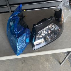 99-04 Mustang Headlights New