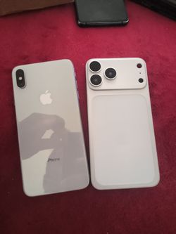 iPhone xs max with conversion shell