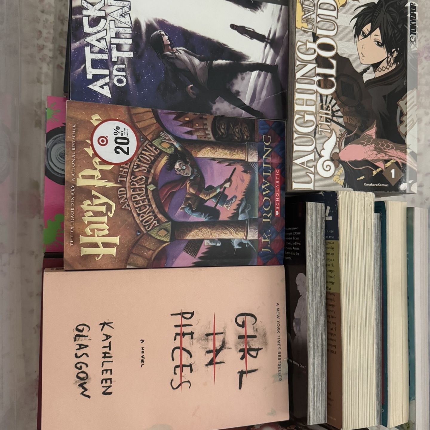 Regular Book Bin full of manga and regular books for Sale in Claremont, CA - OfferUp