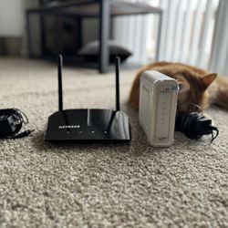 WiFi Router + Cable modem 