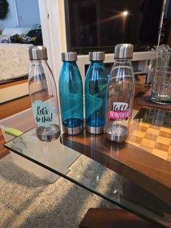 4 Pack Of Water Bottles 
