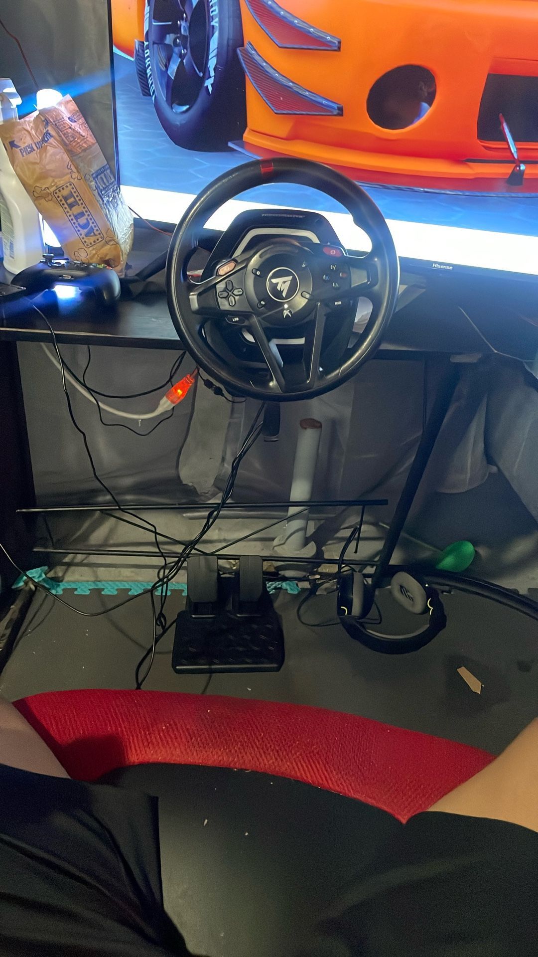 thrustmaster racing wheel