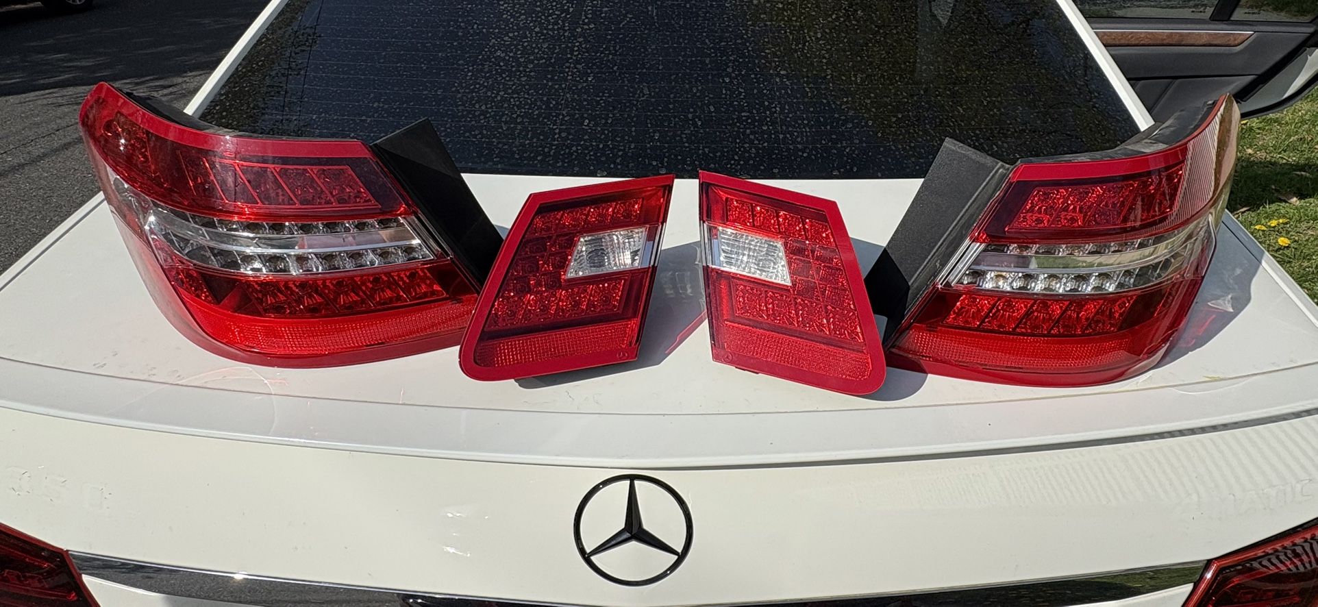 2012 Mercedes Benz E350 4matic Rear Taillights