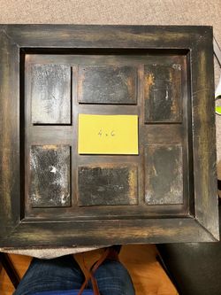 Rustic metal collage