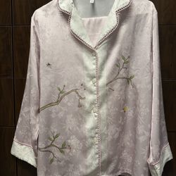 Silk pajama set