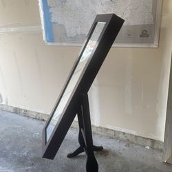 Standing Mirror Jewelry Cabinet