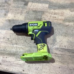 RYOBI ONE+ 18V Cordless 1/2 in. Hammer Drill/Driver (Tool Only) with Handle