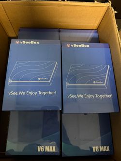 vSeeBox V6 Max – Spanish channels & Liga MX – New Sealed – Chino