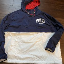 NWT MENS POLO SPORT RALPH LAUREN WINDBREAKER SIZE XXL