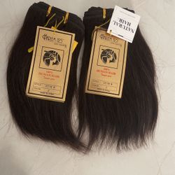 Human Hair New Bundles 8” Brown 