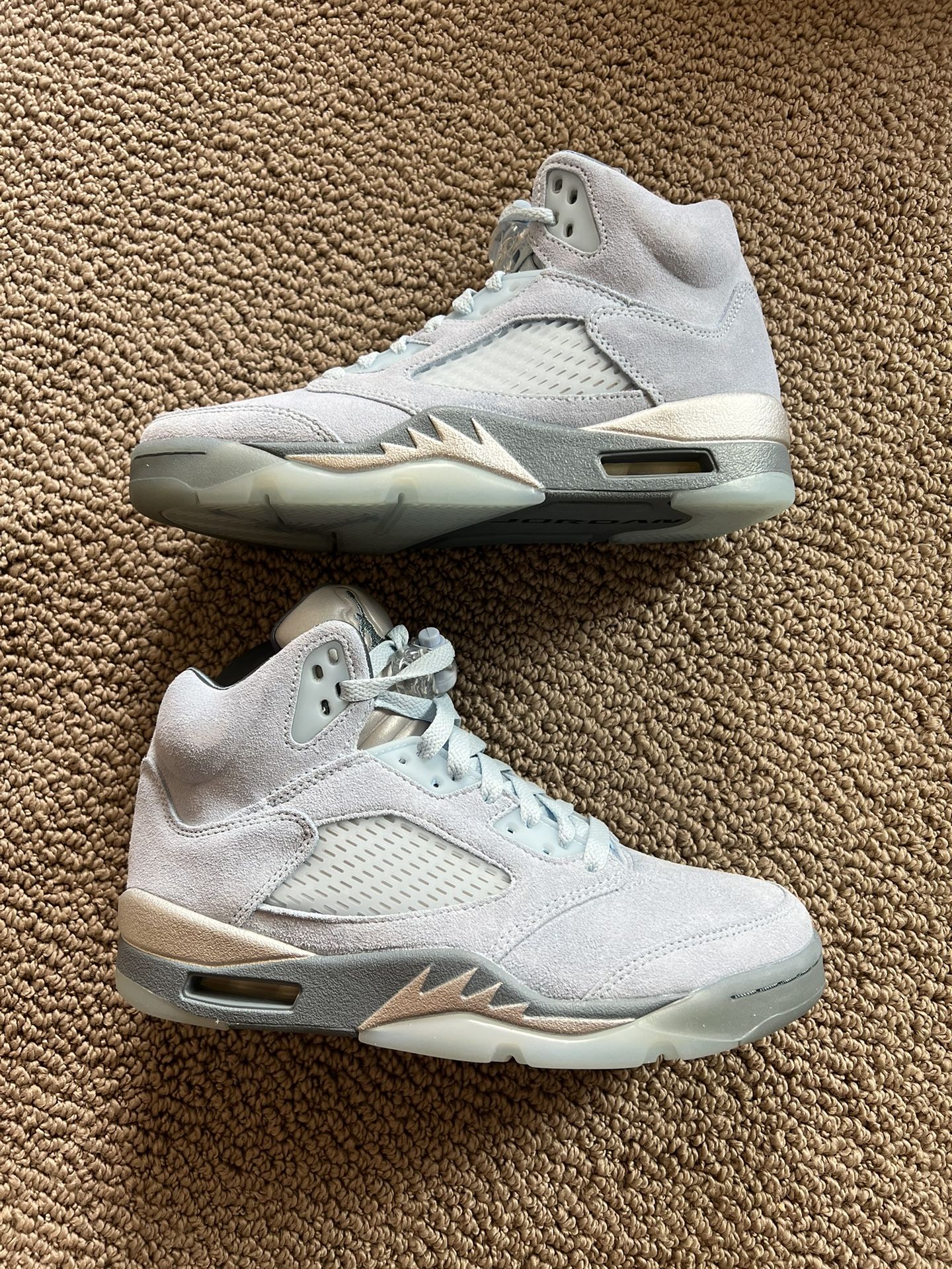 Jordan 5 Retro Bluebird Woman Sizing Rare Sneaker