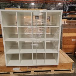 Ikea 4x4 @ 5x5 Shelves Assembled 