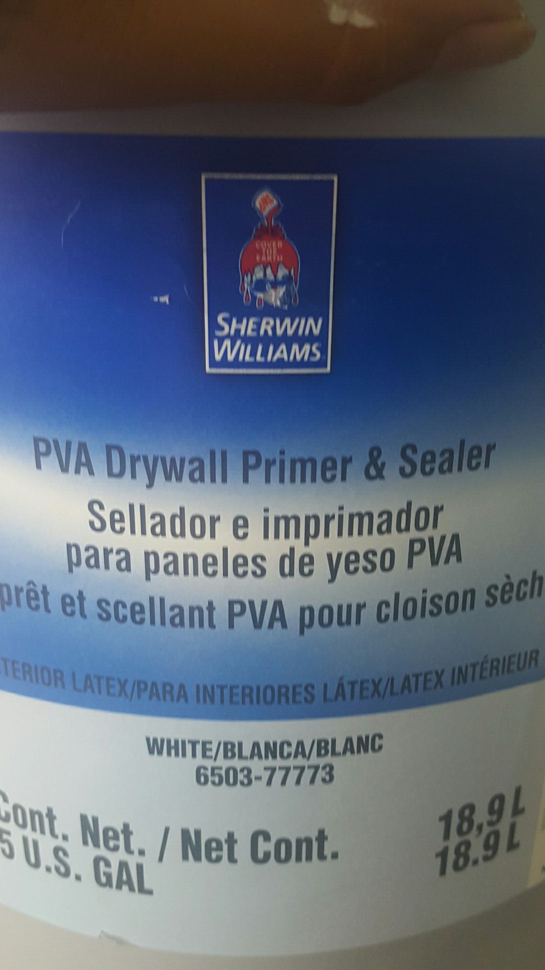 Loxon primer stucco guard Sherwood PVA Drywall Primer