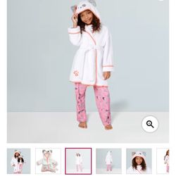 Comfy Girls Puppy Robe