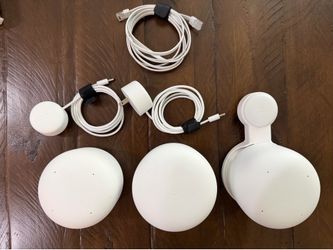 Google Nest WiFi Mesh System (Router + 2 Points)