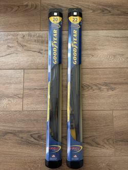 New Goodyear Hybrid Wiper Blades – 20” & 22” (Set of 2)