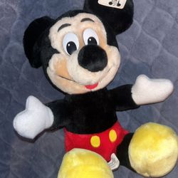 Vintage Mickey Mouse Plush 