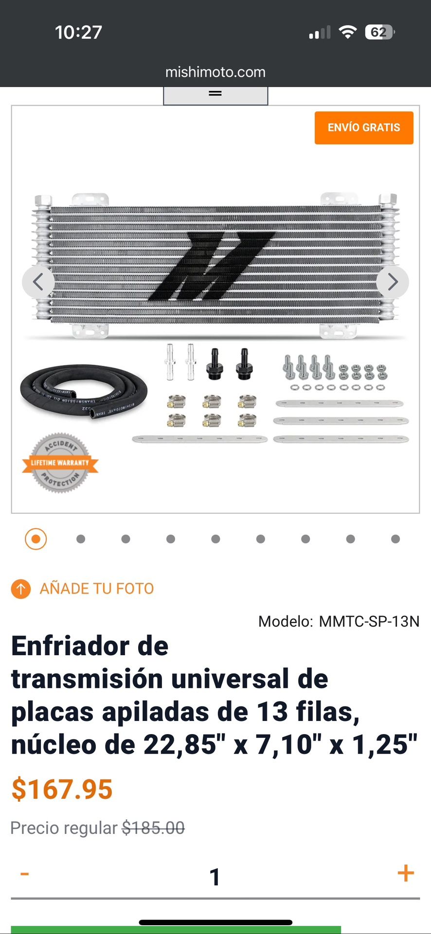 Mishimoto Trans Cooler 