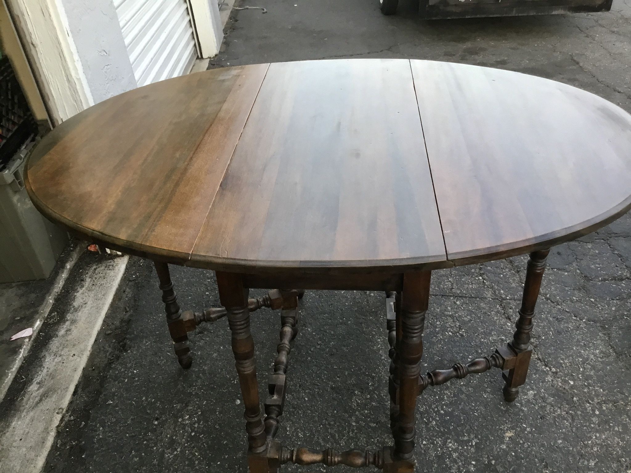 Drop Leaf Table Gorgeous Antique