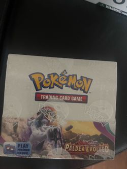 pokemon PALDEA EVOLVED booster box