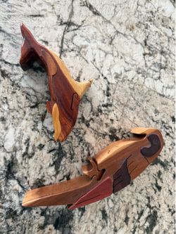 Exotic wood carvings