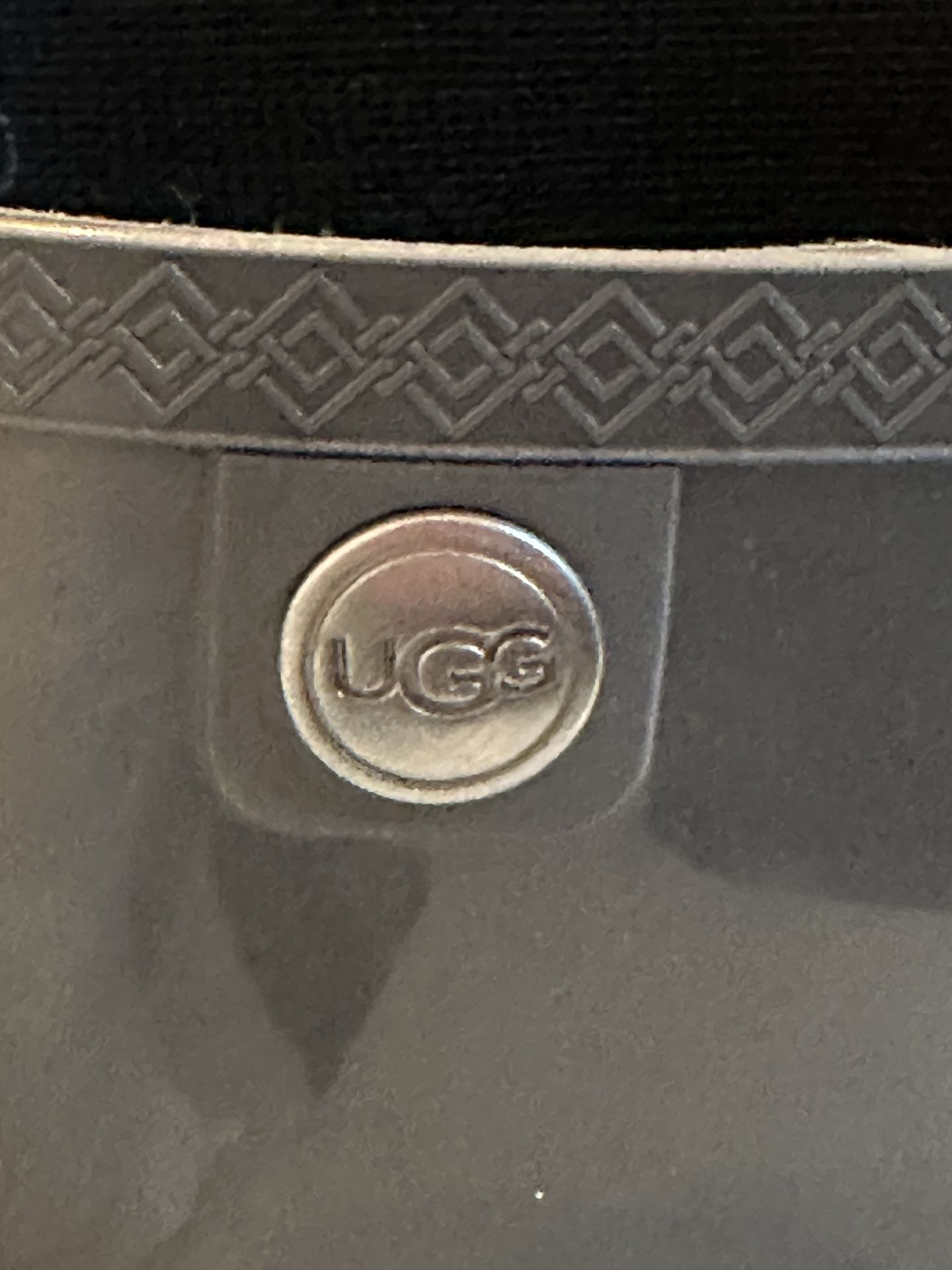 UGG Rain Boots Gray Never Worm size 9
