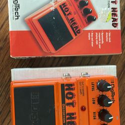 DigiTech HOT HEAD Still in Box Distortion Guitar Pedal With Stereo Output