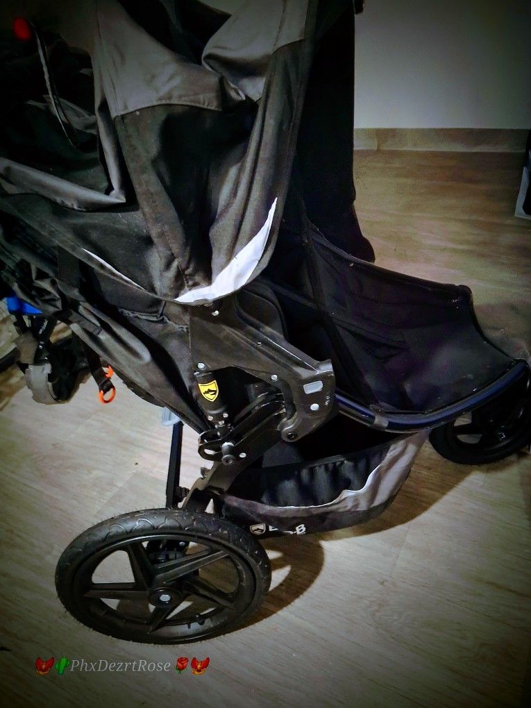 B.O.B REVOLUTION FLEX 3.0 DUALLIE DOUBLE JOGGING STROLLER