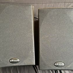 POLK AUDIO BOOKSHELF SPEAKERS R10
