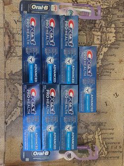 Crest toothpaste