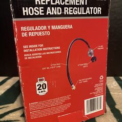 Universal Replacement Regulator with Hose. 