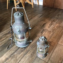 Antique Ship Lights Ankerlight Will Go Quick