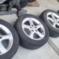 Wheel 16 5 Lugs Nissan  Aluminum 