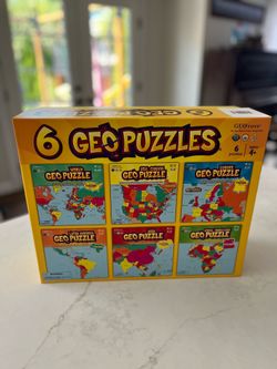 Geo Puzzles/Homeschool/Educational