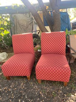 2 chairs $25 both available at Desoto