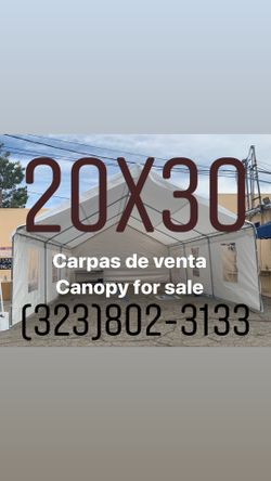 Carpas de venta 20x30