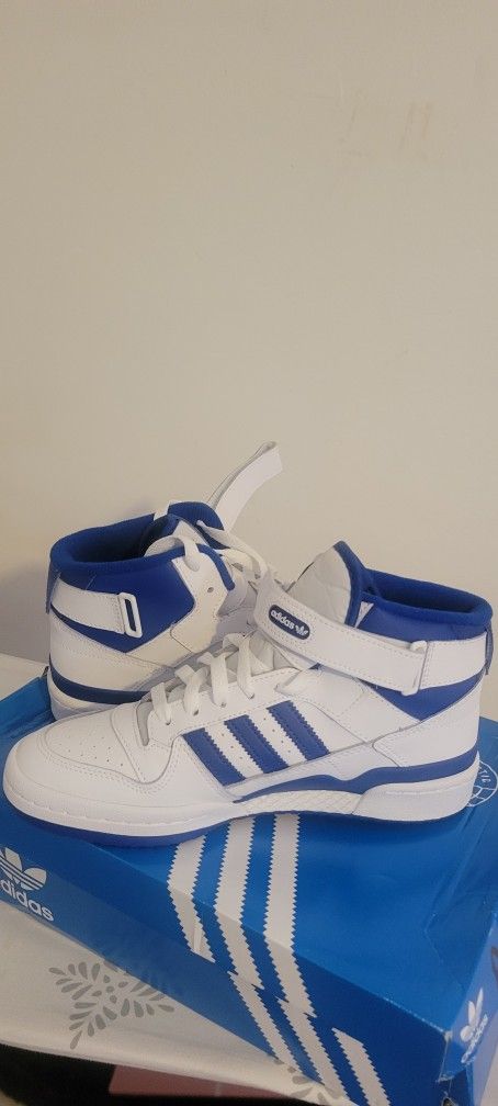 Adidas Blue And White