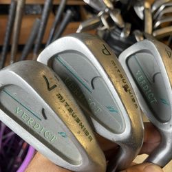 Set of 3 golf clubs Mitsushiba 