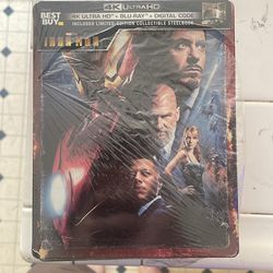 Iron Man steel book case brand new