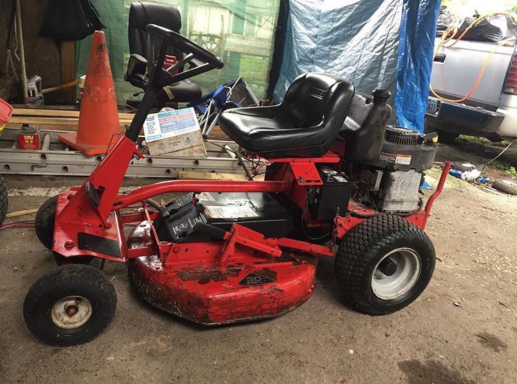 30”snapper riding mower